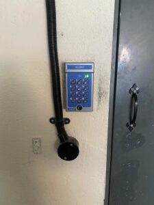 Door entry system in Rhyl