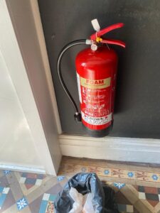 Fire extinguisher Llandudno